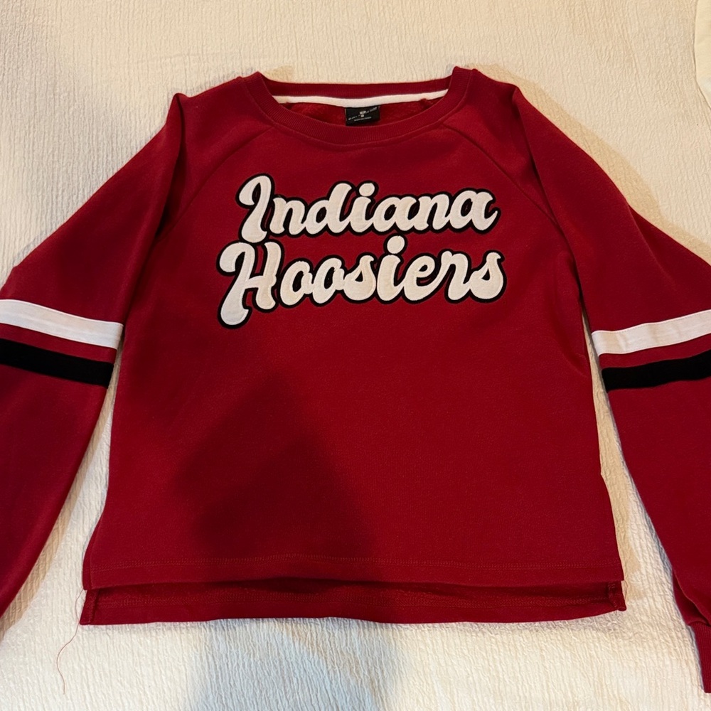 Indiana Hoosiers Women's Red Sweatshirt